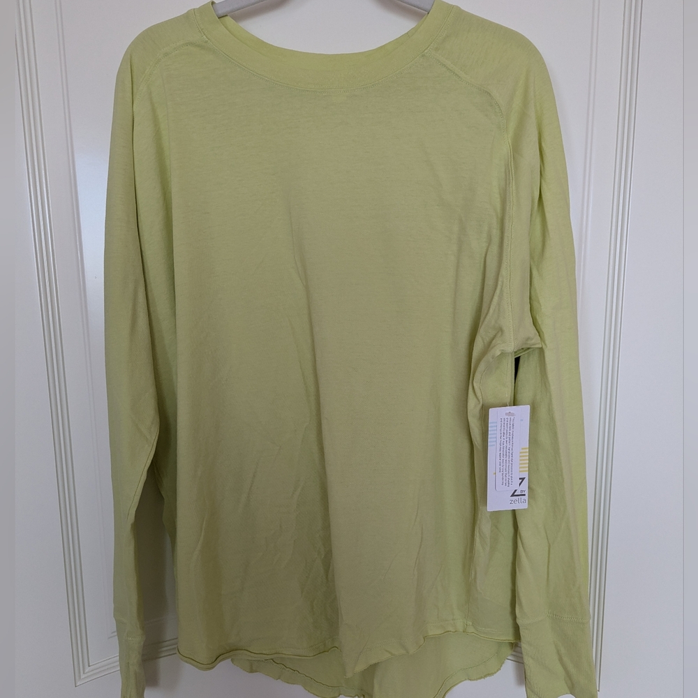 Z by Zella long sleeve cotton top NWT